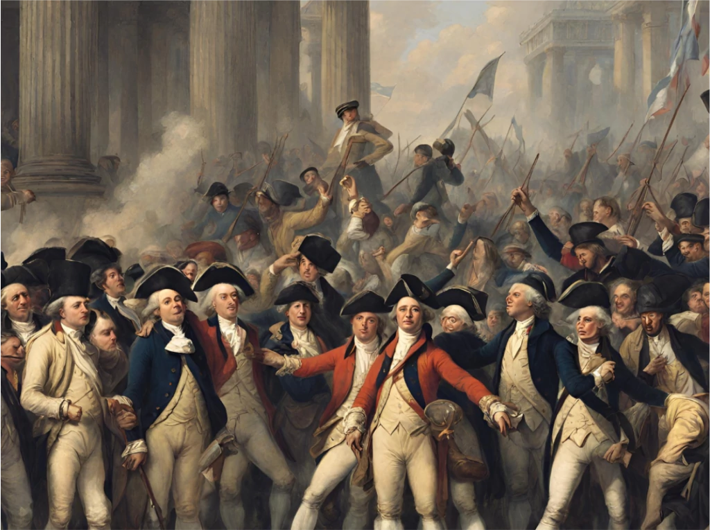 A Revolução Francesa: O Despertar dos Ideais Democráticos e a Transformação Social"