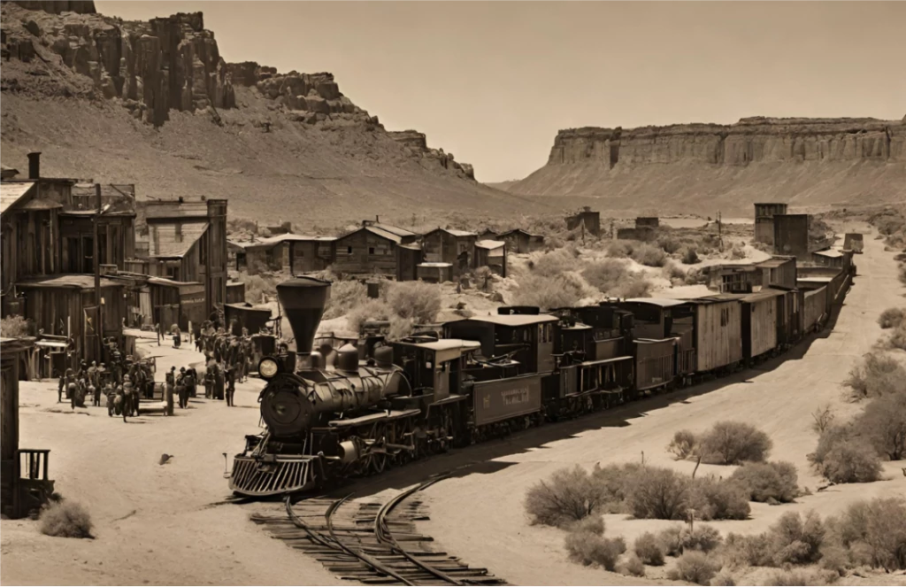 Cidades Fantasmas e Ferrovias